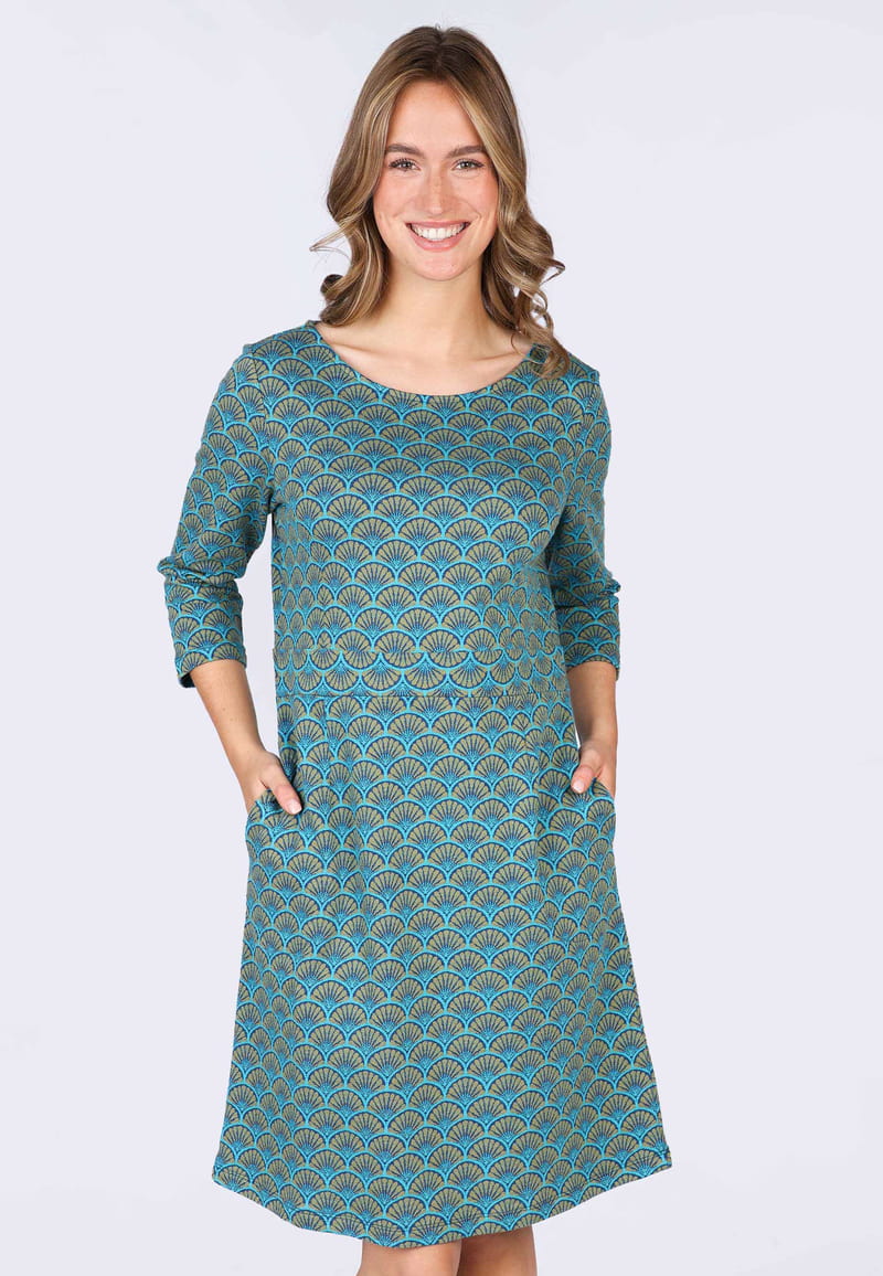 Kleid Anfissa  - indigo