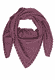 Strickdreieckstuch Lisa  - plum