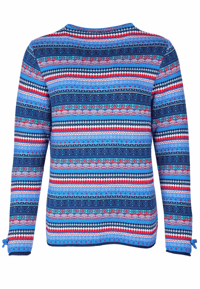 Strickpullover Maja Crazy - navy