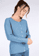 Strickjacke Natascha - blue shadow
