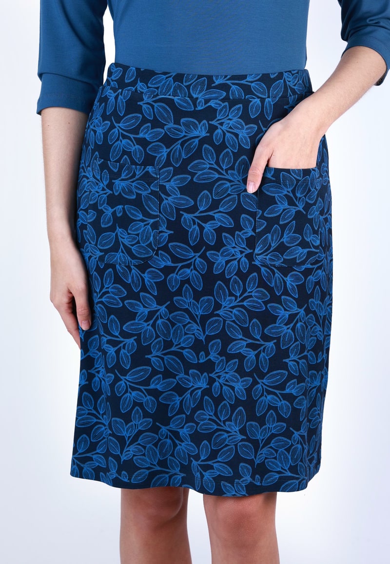 Malind flower field - navy