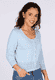 Strickjacke Liselotte  - baby blue