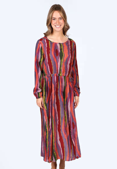 Kleid Taleah - deep purple