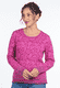 Strickpullover Josefine peony - raspberry