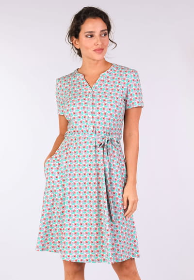 Kleid Tascha flower balloon - ivory