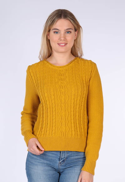 Strickpullover Maikie - yellow