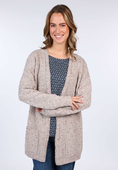 Strickjacke Rachel  - sand
