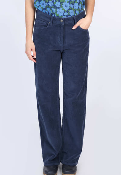 Cordhose Goncke  - indigo