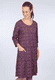 Kleid Giannali Meadow  - deep purple