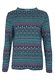 Strickpullover Sofia Circles - navy