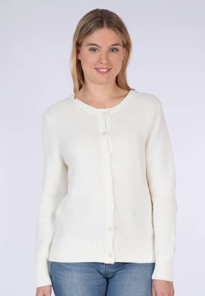 Strickjacke Erene - ivory