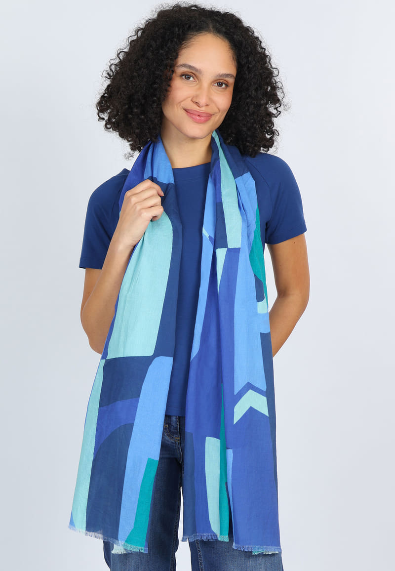 Tuch Gerinja - indigo