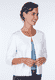 Strickjacke Rixa - white