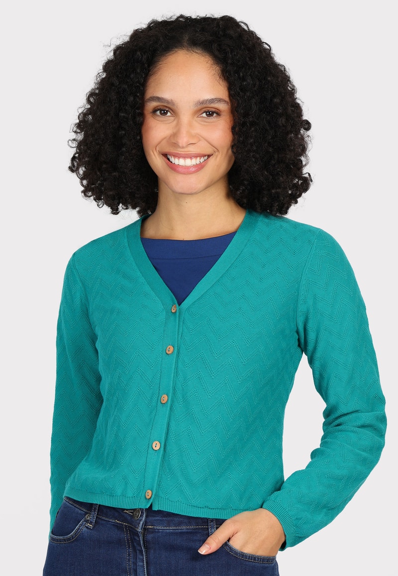 Strickjacke Valeara - lagoon