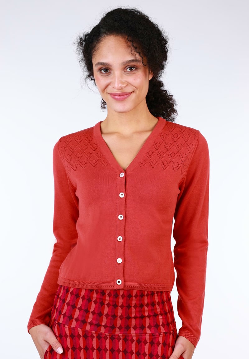 Strickjacke Valea  - spice