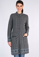 Strickmantel Maite - ebony