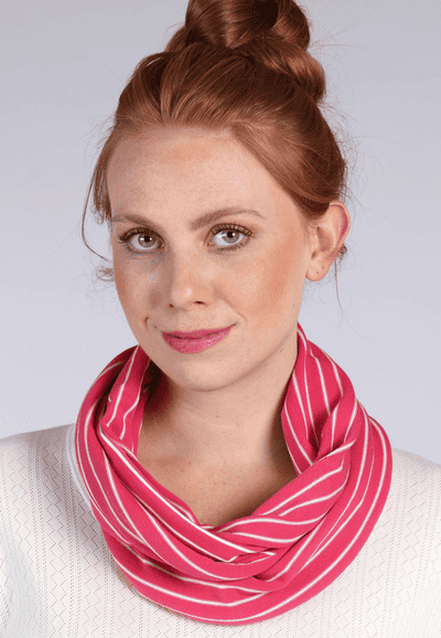 Loop Dagni stripe  - pink