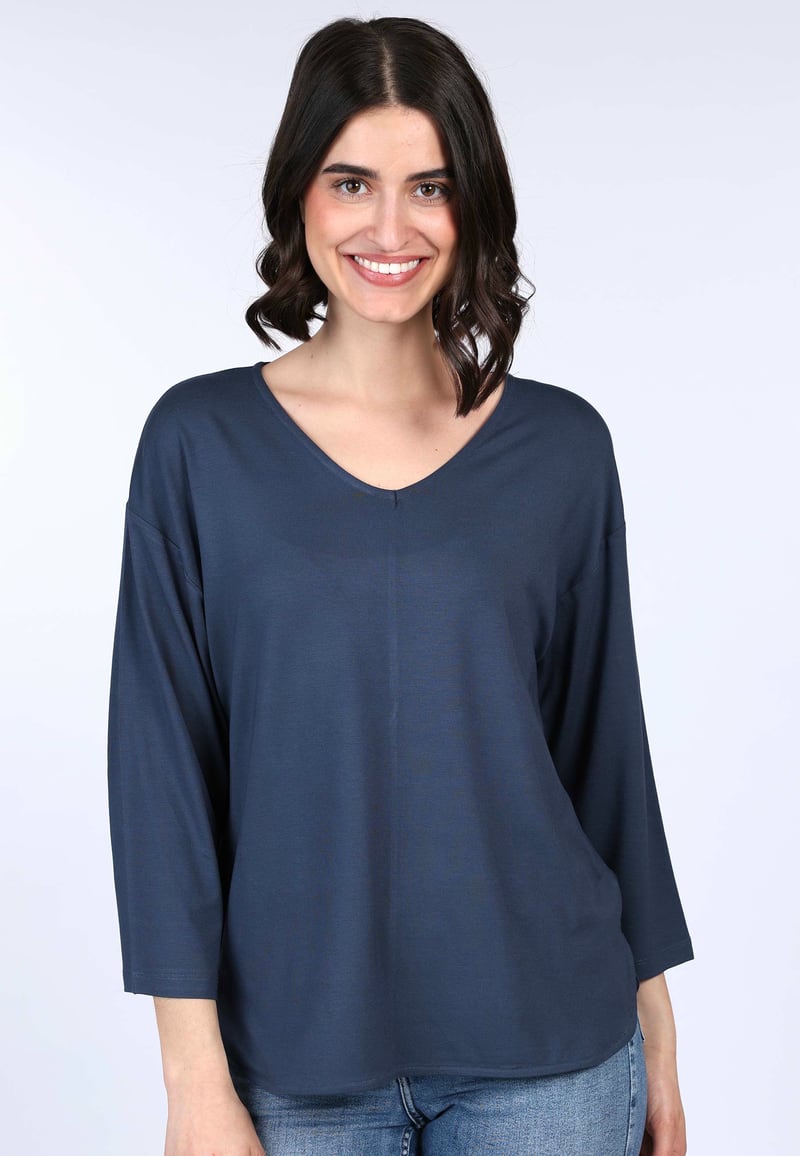 3/4-Arm-Shirt Betzili - navy