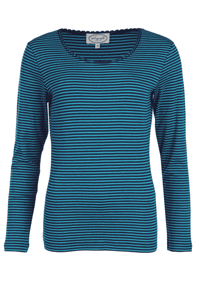 Langarmshirt Sandra  - sapphire
