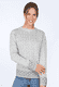 Strickpullover Dorit nordic - ash grey