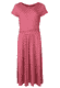 Kleid Malind Tulip Bow - rubin