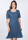 Kleid Imani  - indigo