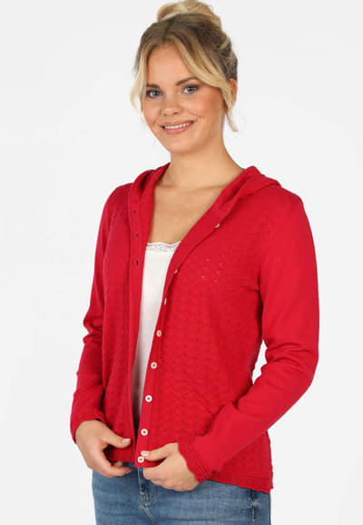 Strickjacke Tammy - rubin