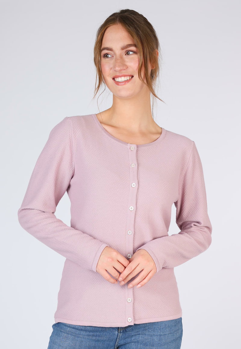 Strickjacke Natascha - rose