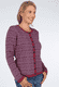 Strickjacke Hedie - plum