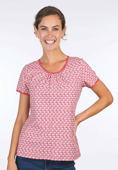 T-Shirt Camille - magnolie