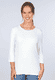 3/4 Arm-Shirt Mabel  - ivory
