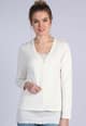 Strickjacke Vali - ivory