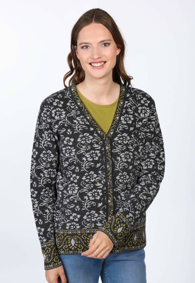 Strickjacke Christanje  - ebony
