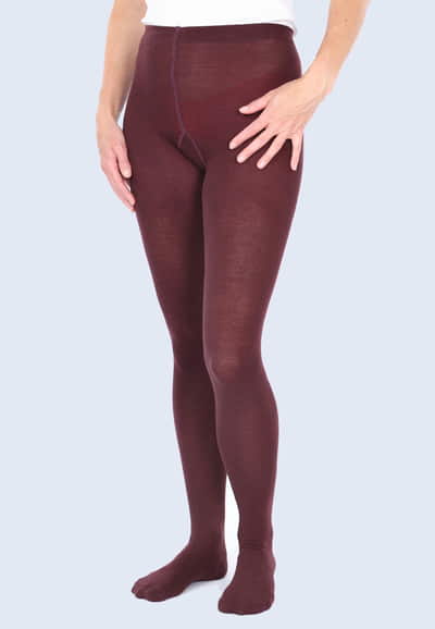 Strumpfhose Meenje - dark grape