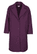 Wollmantel Ennja  - plum