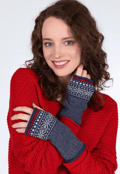 Handstulpe Carlita nordisk  - navy