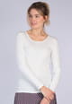 Langarmshirt Malin - ivory