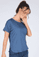 T-Shirt Betzi ethno - royal blue