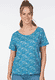 T-Shirt Linde summer meadow  - lapis