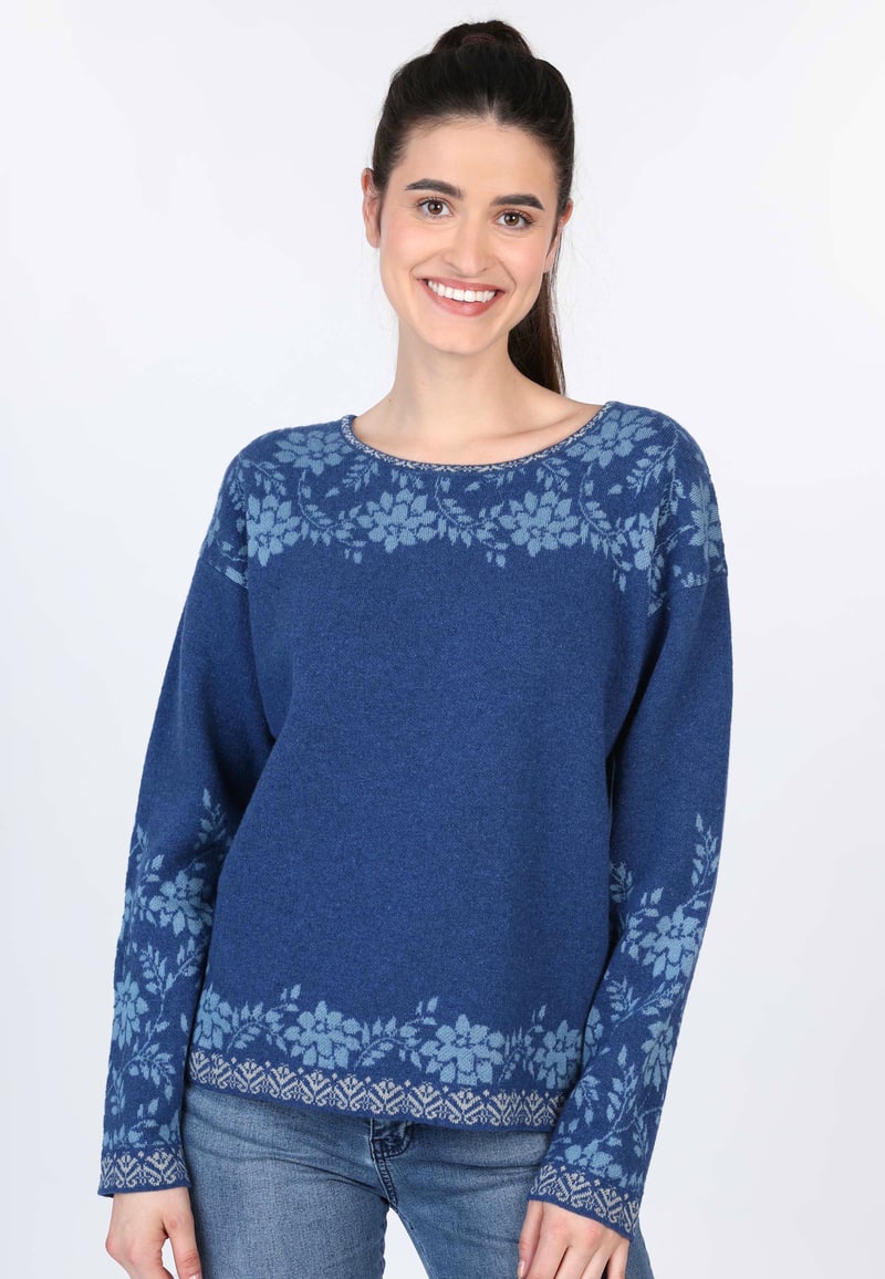 Strickpullover Flekka - ink