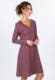 Kleid Sorajali  - plum