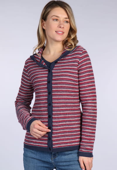 Strickjacke Tannika  - red