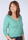 Strickjacke Liselotte  - sage