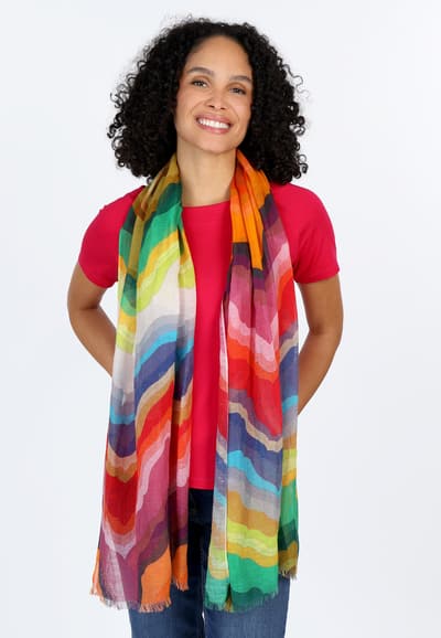 Tuch Rainja - multicolour