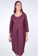 Kleid Jola mille tournesols - plum