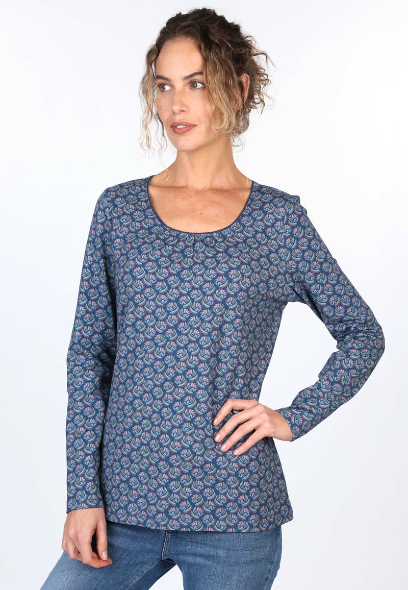 Langarmshirt Camillena - ink