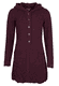 Strickmantel Tia  - plum