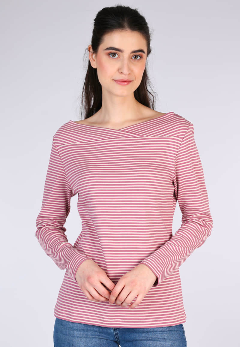 Langarmshirt Kajsa - tea rose