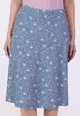 Rock Liska flower paisley - royal blue