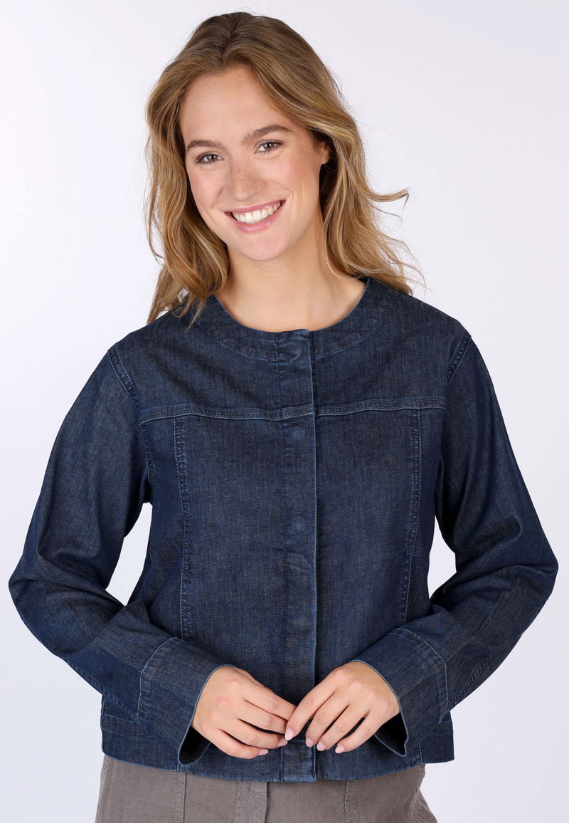 Jeansjacke Lolle - midnight blue